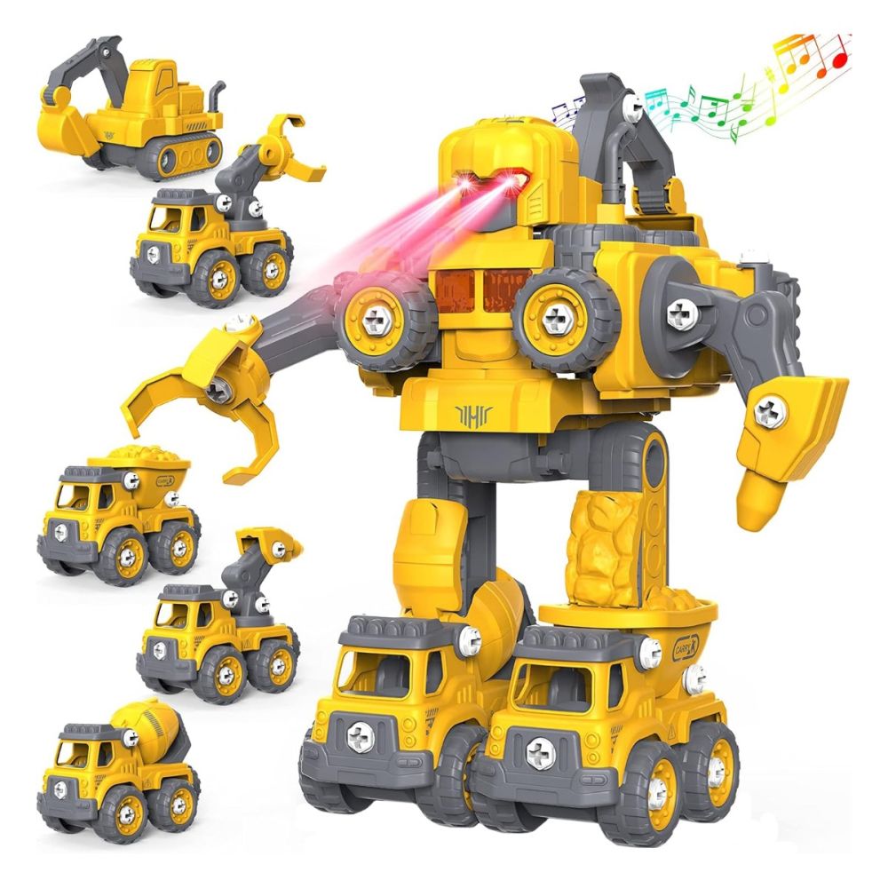 Трансформиращ се робот 5в1, Zapp Toys, Autobots, Жълт