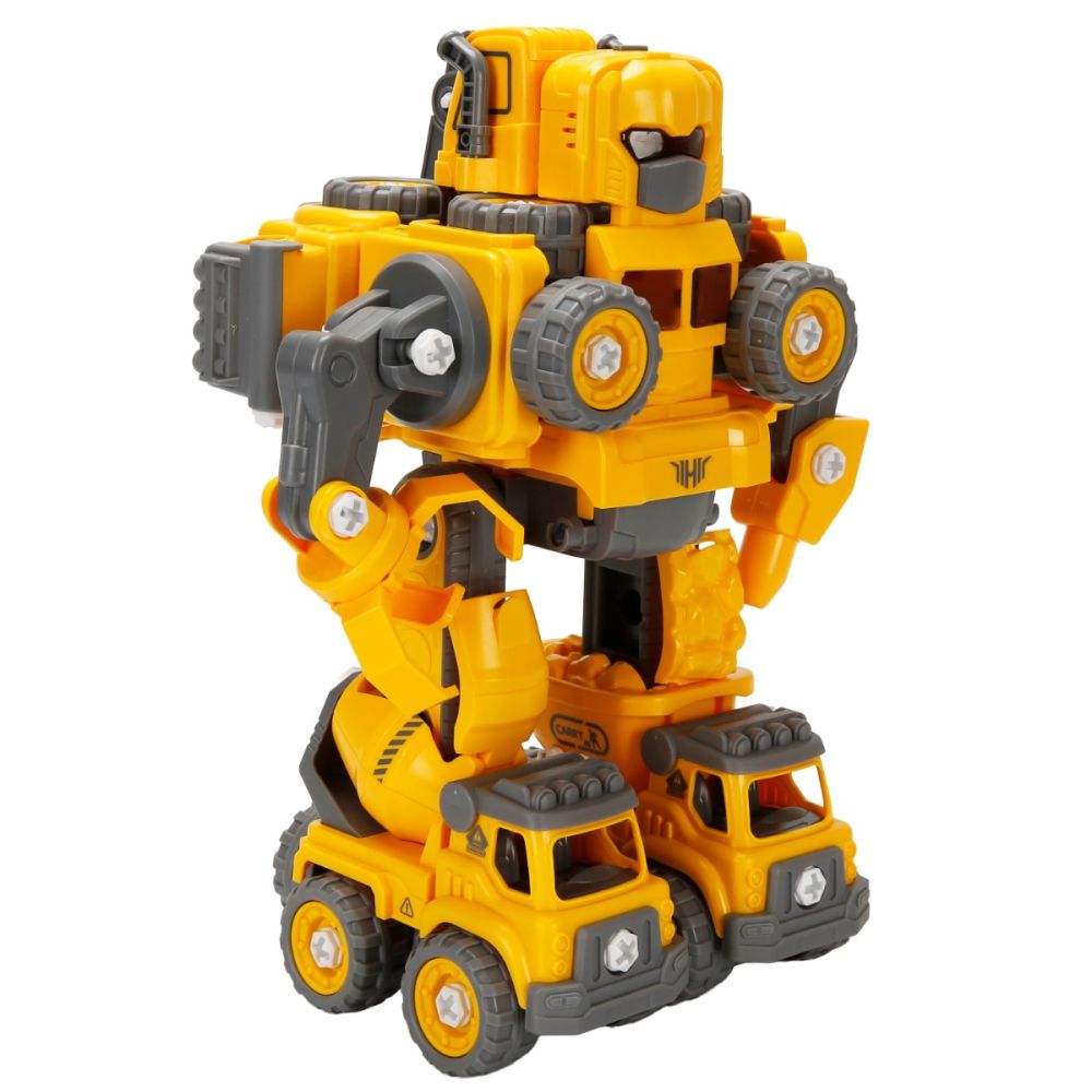 Трансформиращ се робот 5в1, Zapp Toys, Autobots, Жълт