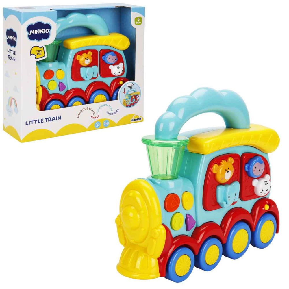 Бебешка играчка, Minibo, Влакче с животни
