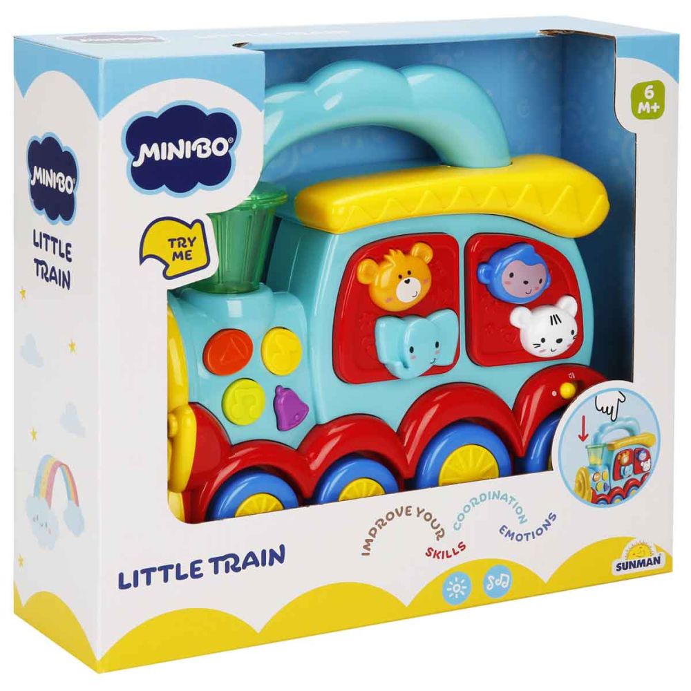 Бебешка играчка, Minibo, Влакче с животни