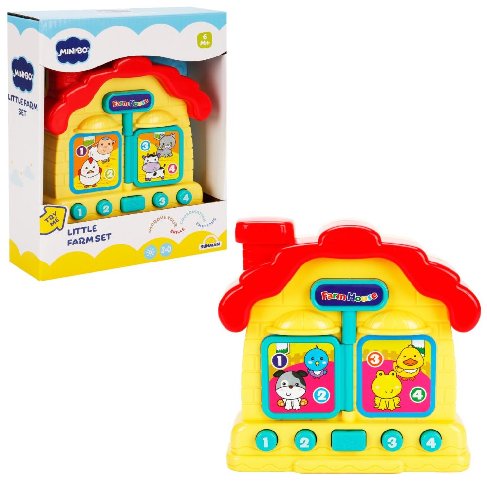 Бебешка играчка, Minibo, Вълшебната ферма