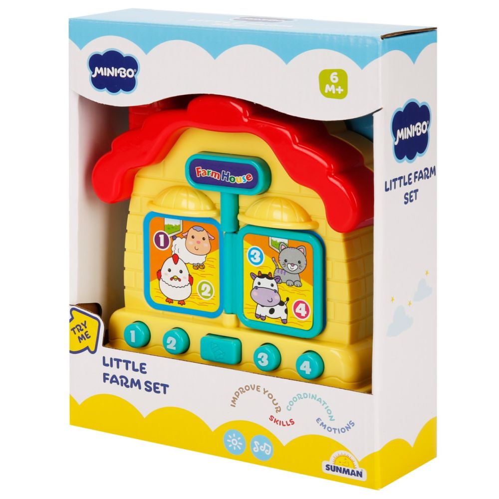 Бебешка играчка, Minibo, Вълшебната ферма