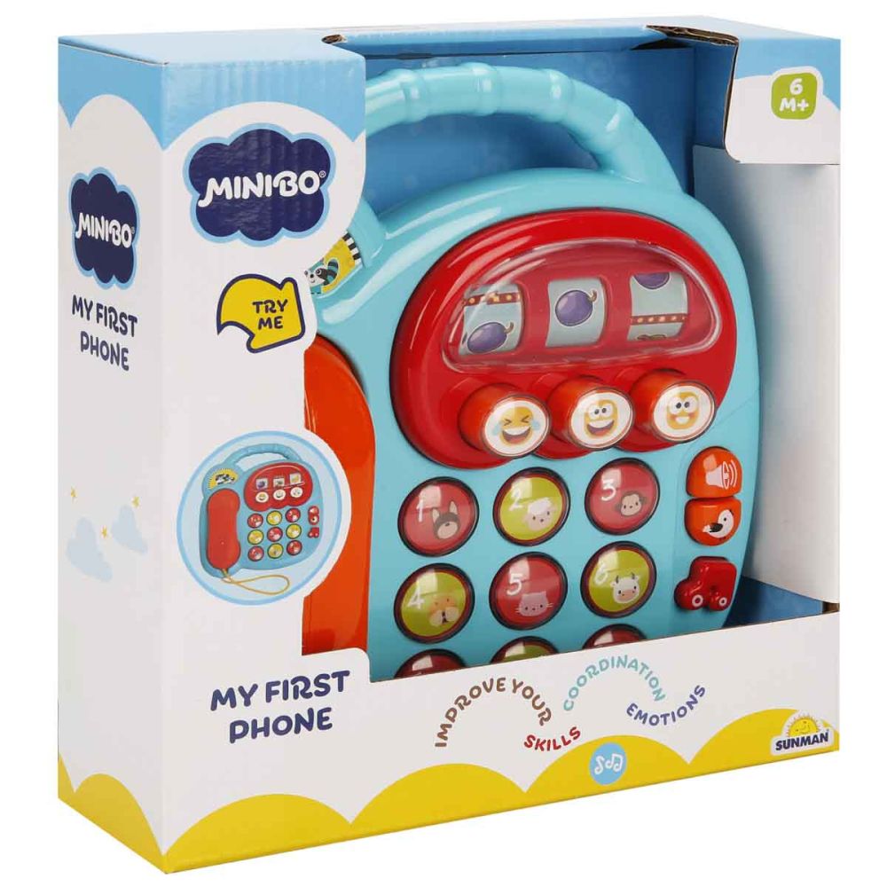Бебешка играчка, Minibo, Телефон с активности