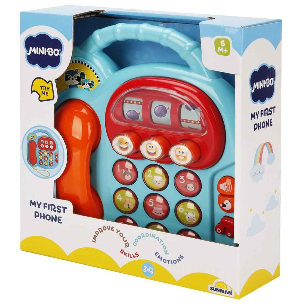 Бебешка играчка, Minibo, Телефон с активности