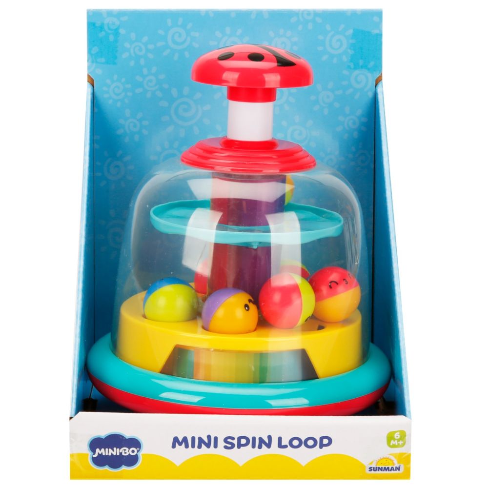 Бебешка играчка, Minibo, Калинка с топчета