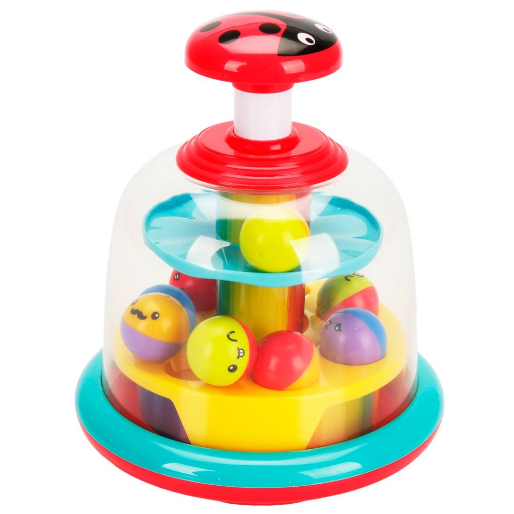 Бебешка играчка, Minibo, Калинка с топчета
