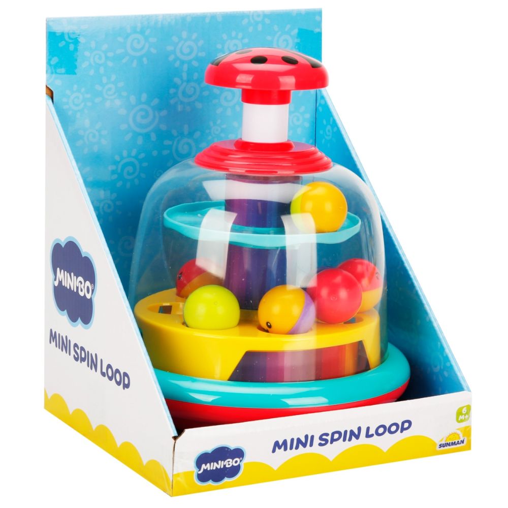 Бебешка играчка, Minibo, Калинка с топчета