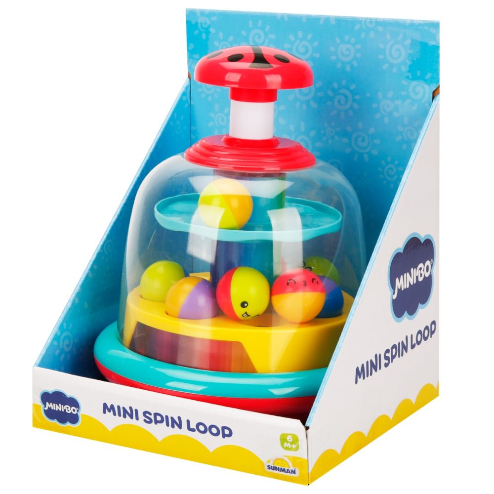 Бебешка играчка, Minibo, Калинка с топчета