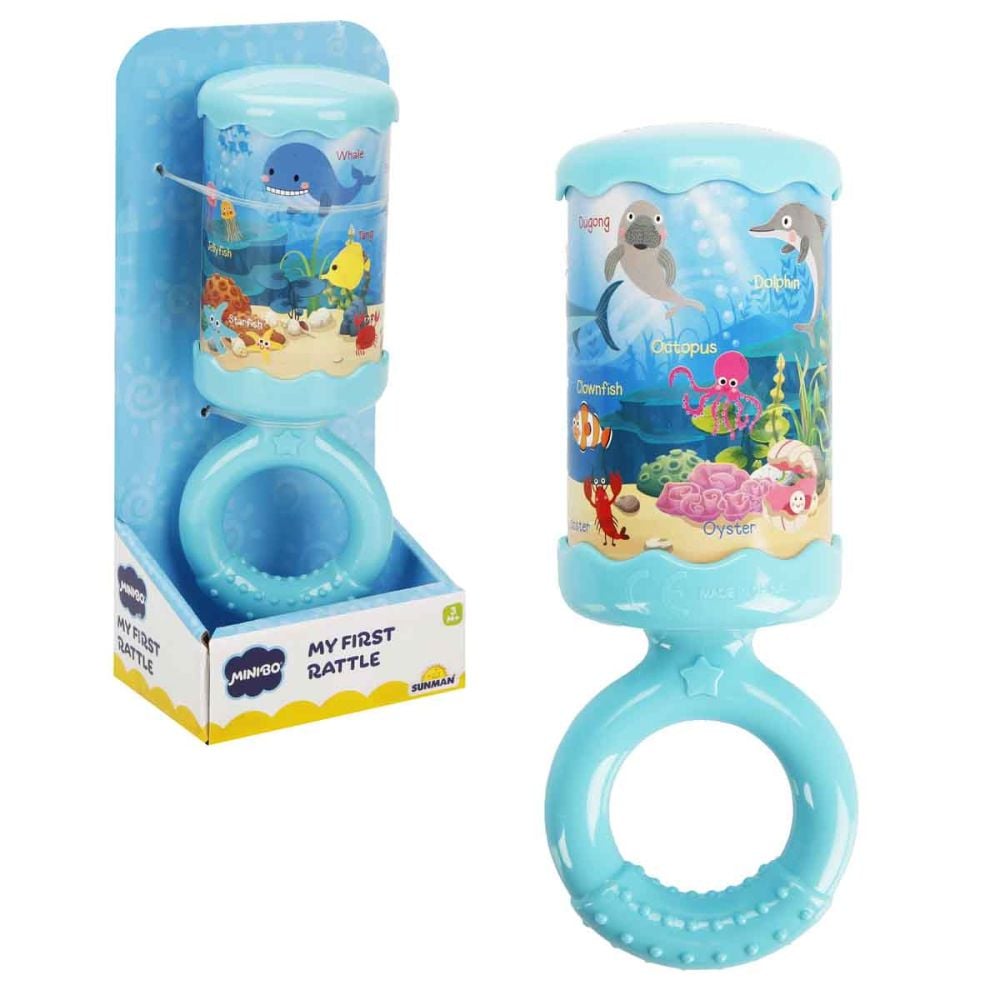 Бебешка играчка, Minibo, Дрънкалкa, Морски животни