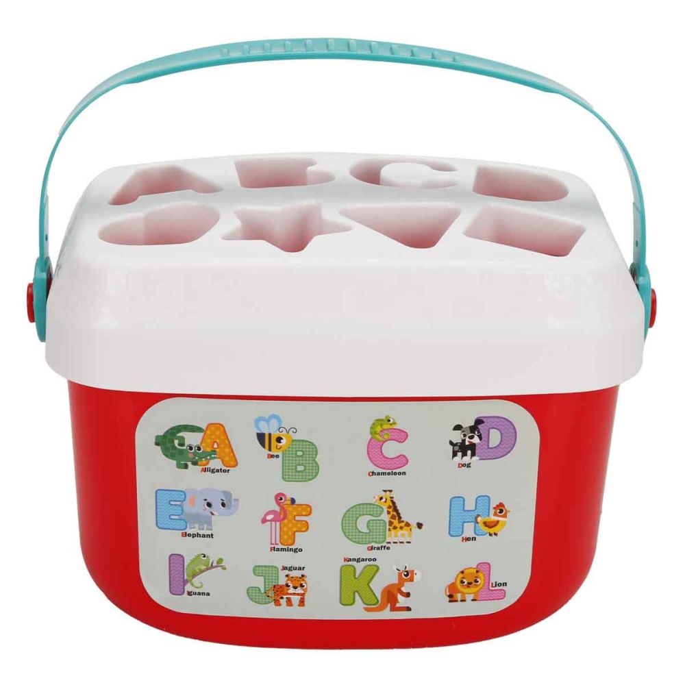 Бебешка играчка, Minibo, Кофичка с букви и формички