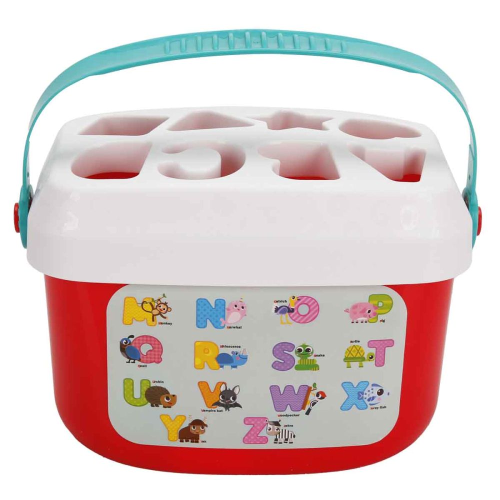 Бебешка играчка, Minibo, Кофичка с букви и формички
