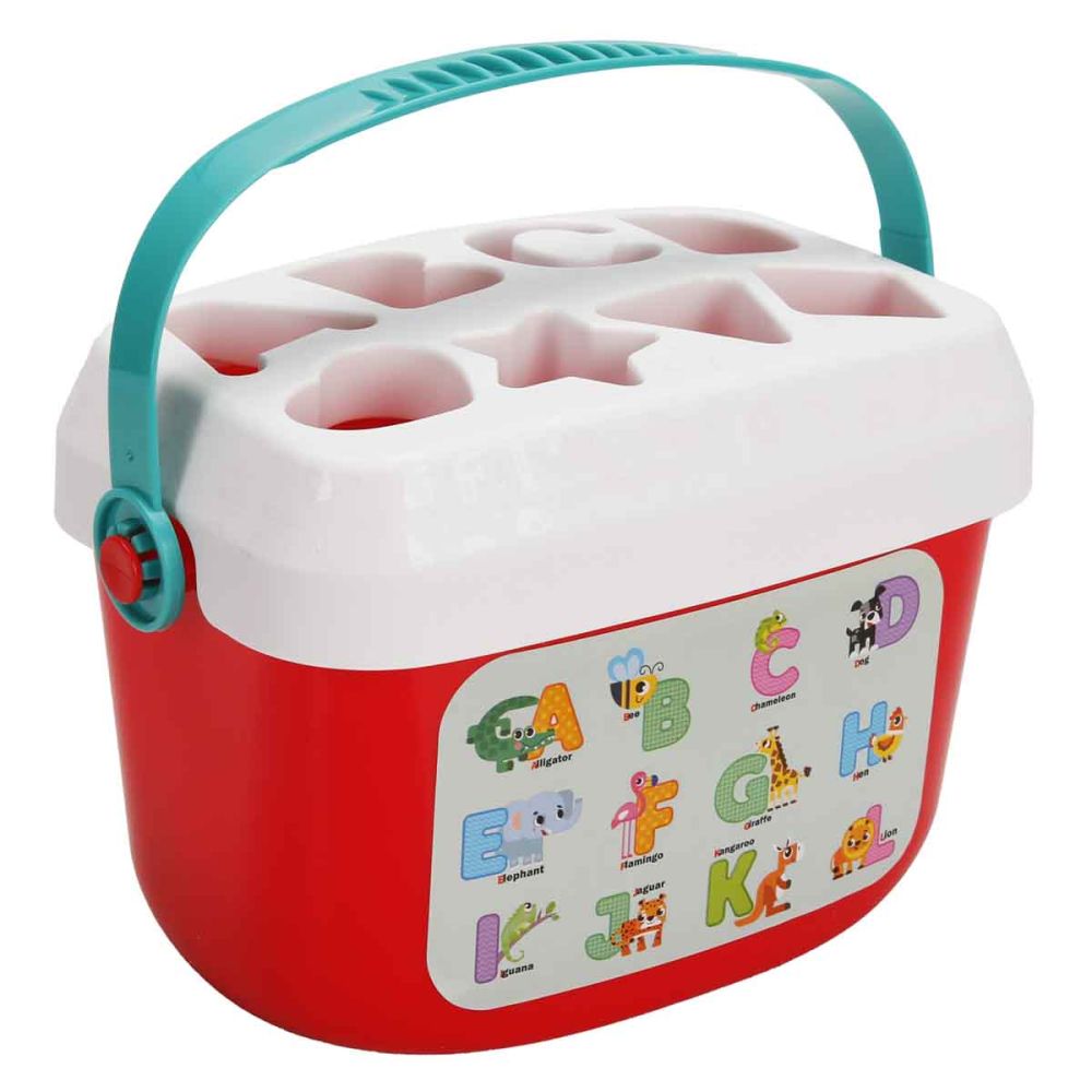 Бебешка играчка, Minibo, Кофичка с букви и формички
