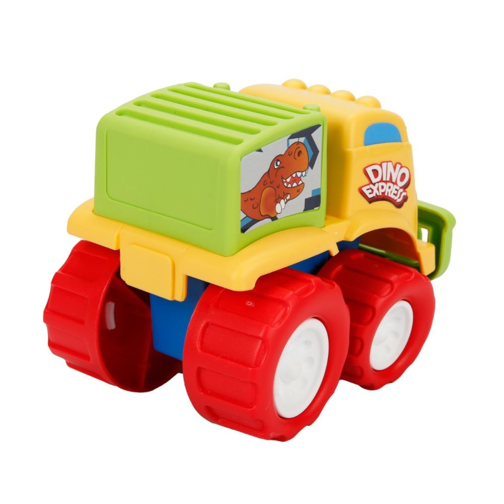 Бебешка играчка, Minibo, Kола с големи колела, Mini Monster