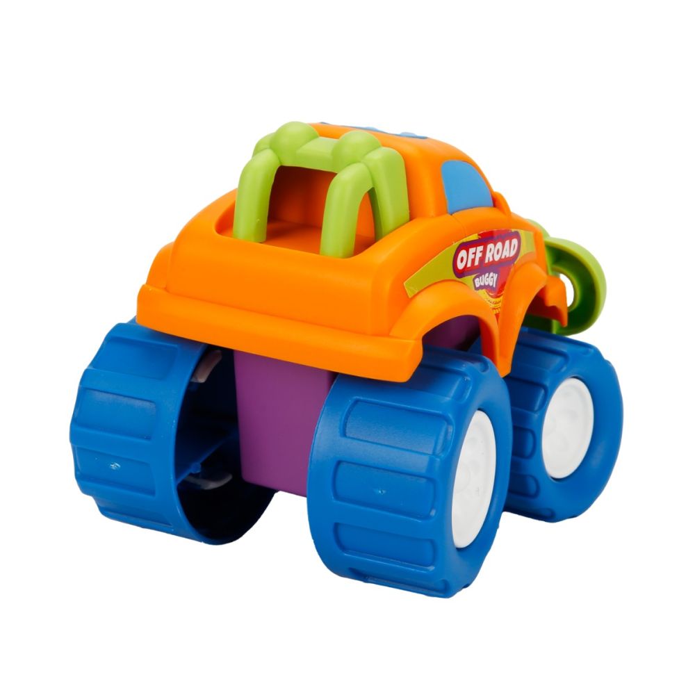Бебешка играчка, Minibo, Kола с големи колела, Mini Monster