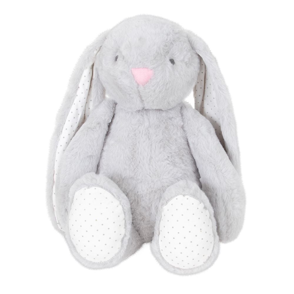 Плюшена играчка, Puffy Friends, Зайче, Сиво, 37 см