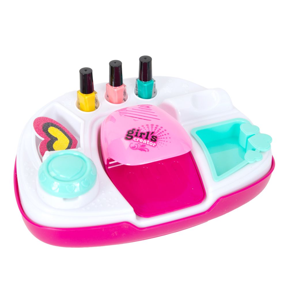 Студио за маникюр 3 в 1, Pretty Pinky, Nail Art Studio
