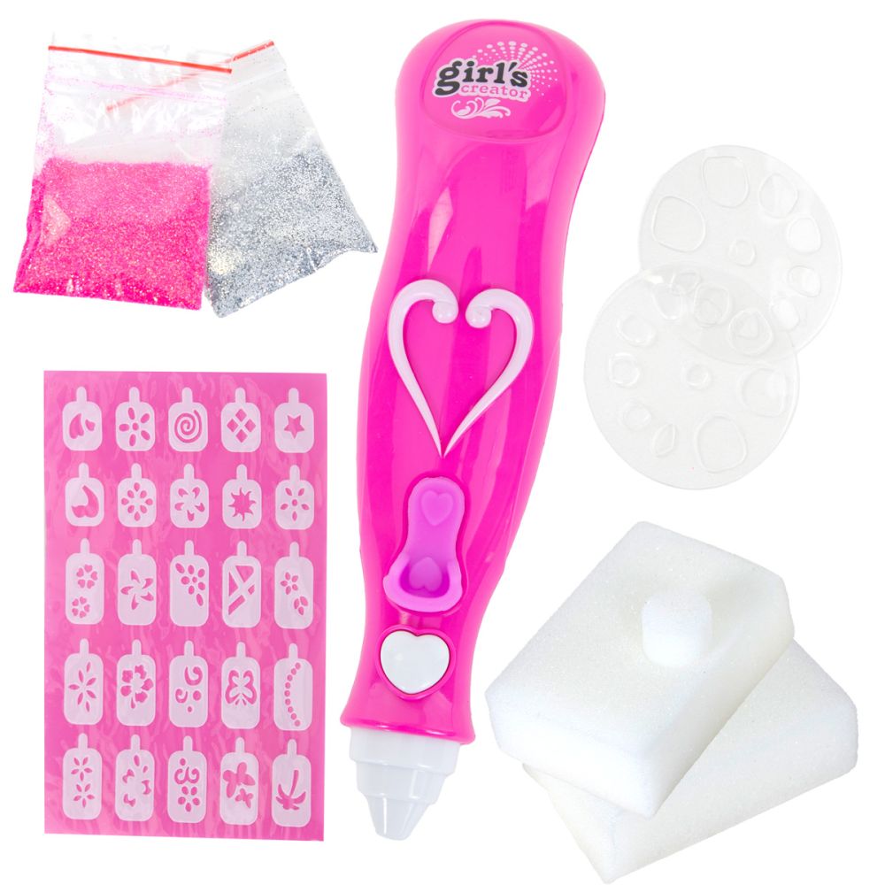 Студио за маникюр 3 в 1, Pretty Pinky, Nail Art Studio