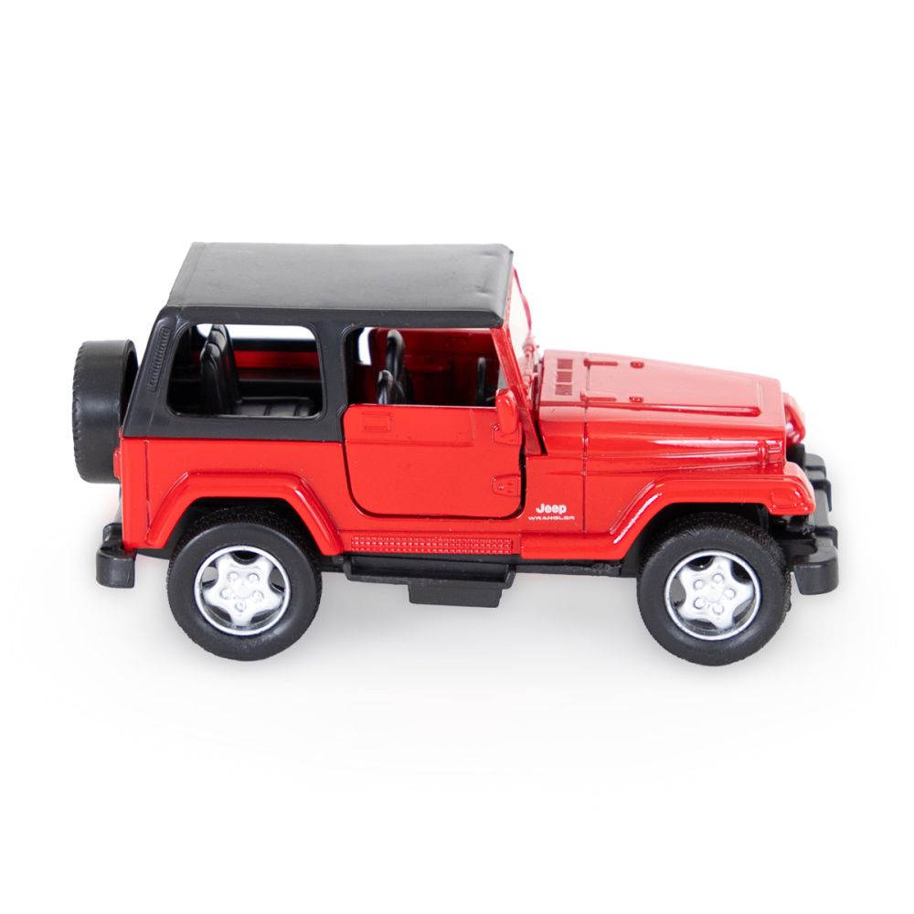 Метален спортен автомобил, New Ray, Jeep Wrangler, 1:32