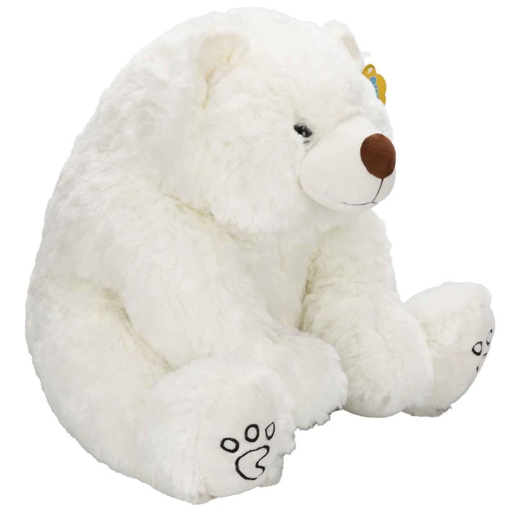 Плюшена играчка, Puffy Friends, Полярна Мечка, 48 см