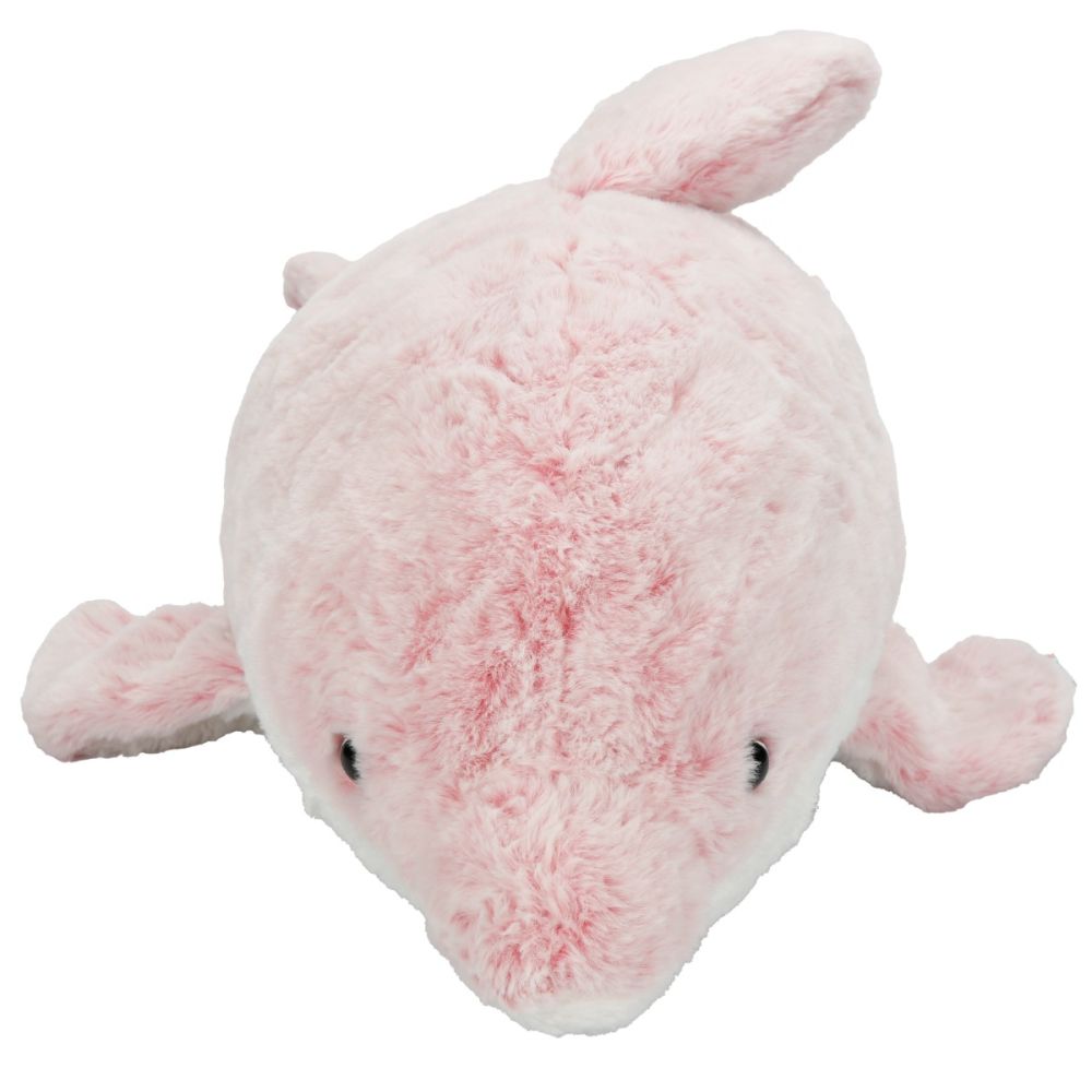 Плюшена играчка, Puffy Friends, Делфин, Розов, 100 см