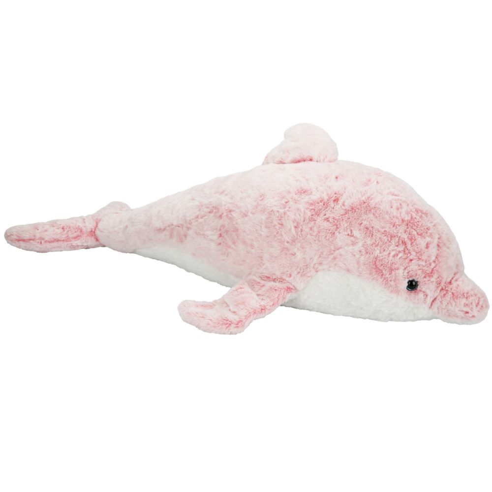 Плюшена играчка, Puffy Friends, Делфин, Розов, 100 см