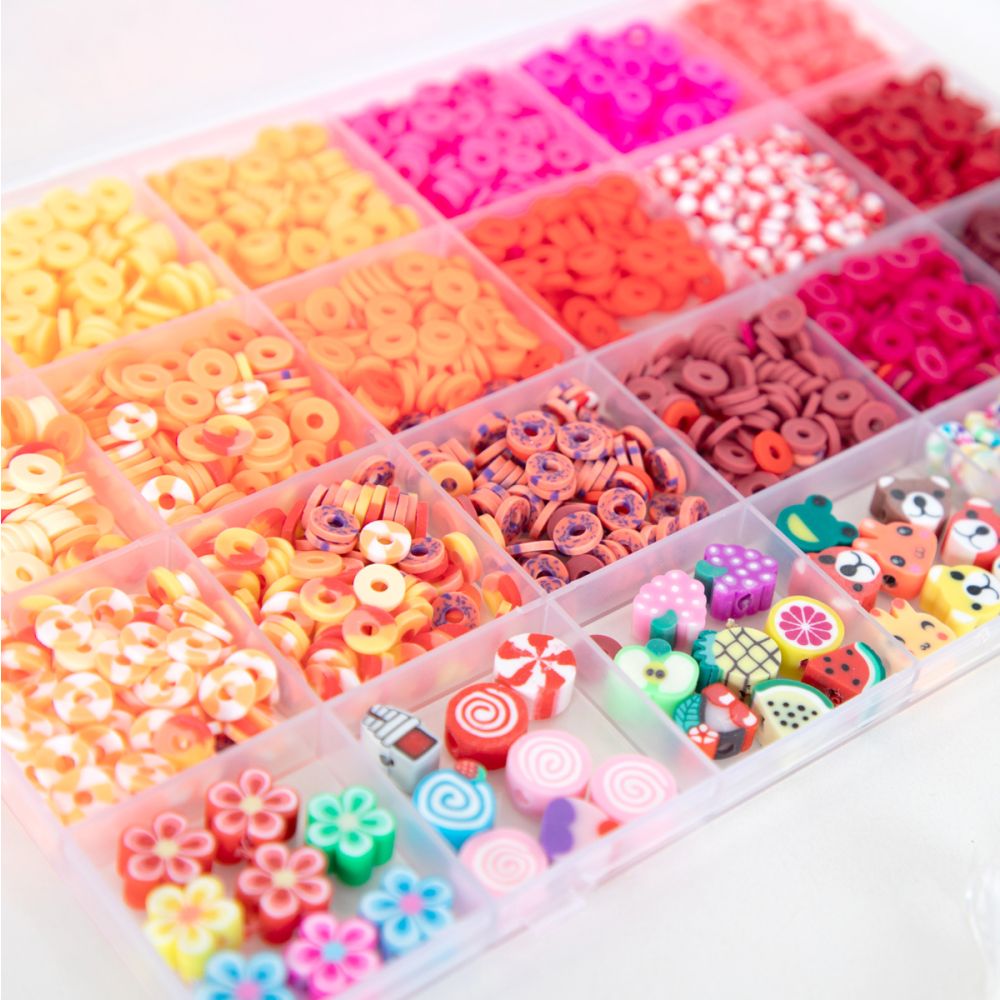Творчески комплект с мъниста, Pretty Pinky, Персонализирани гривни