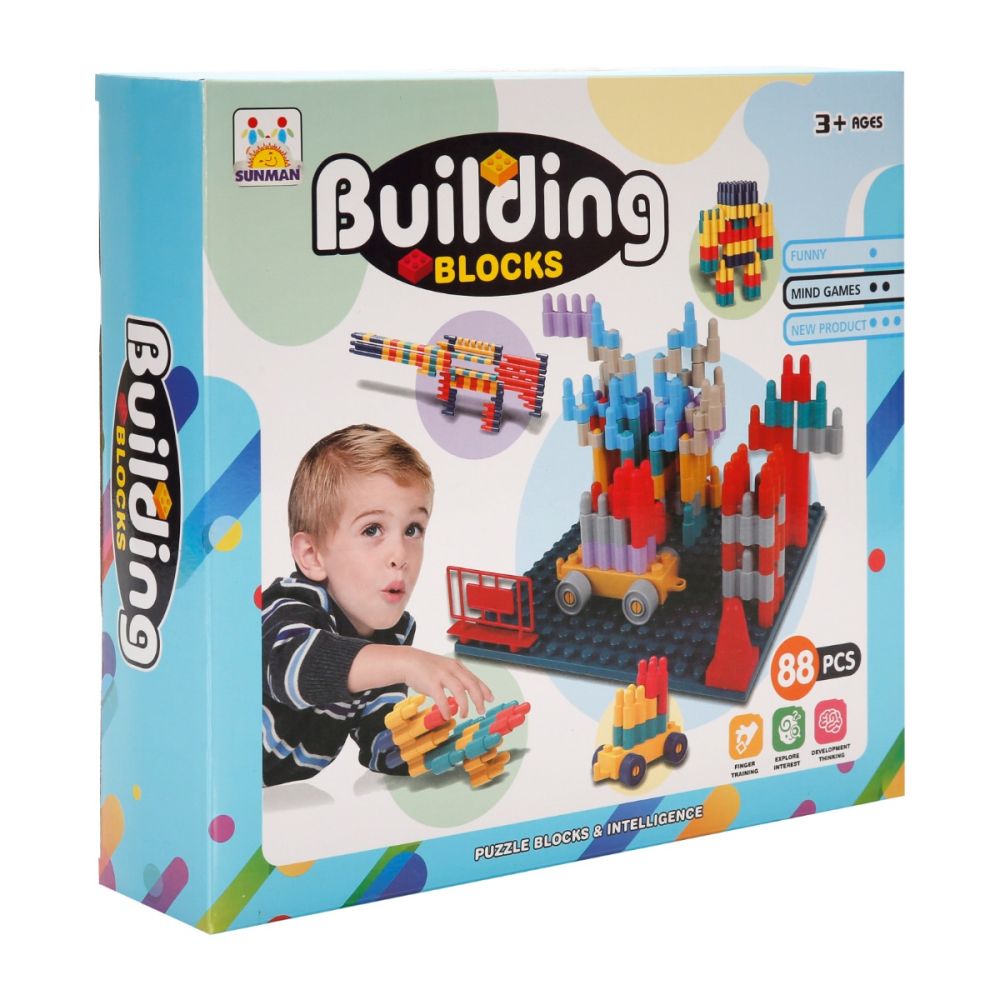 Конструктор, Building Blocks, 88 части