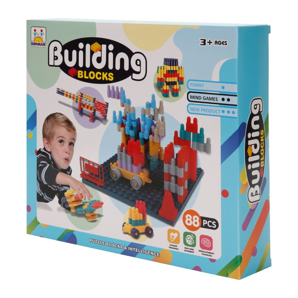 Конструктор, Building Blocks, 88 части
