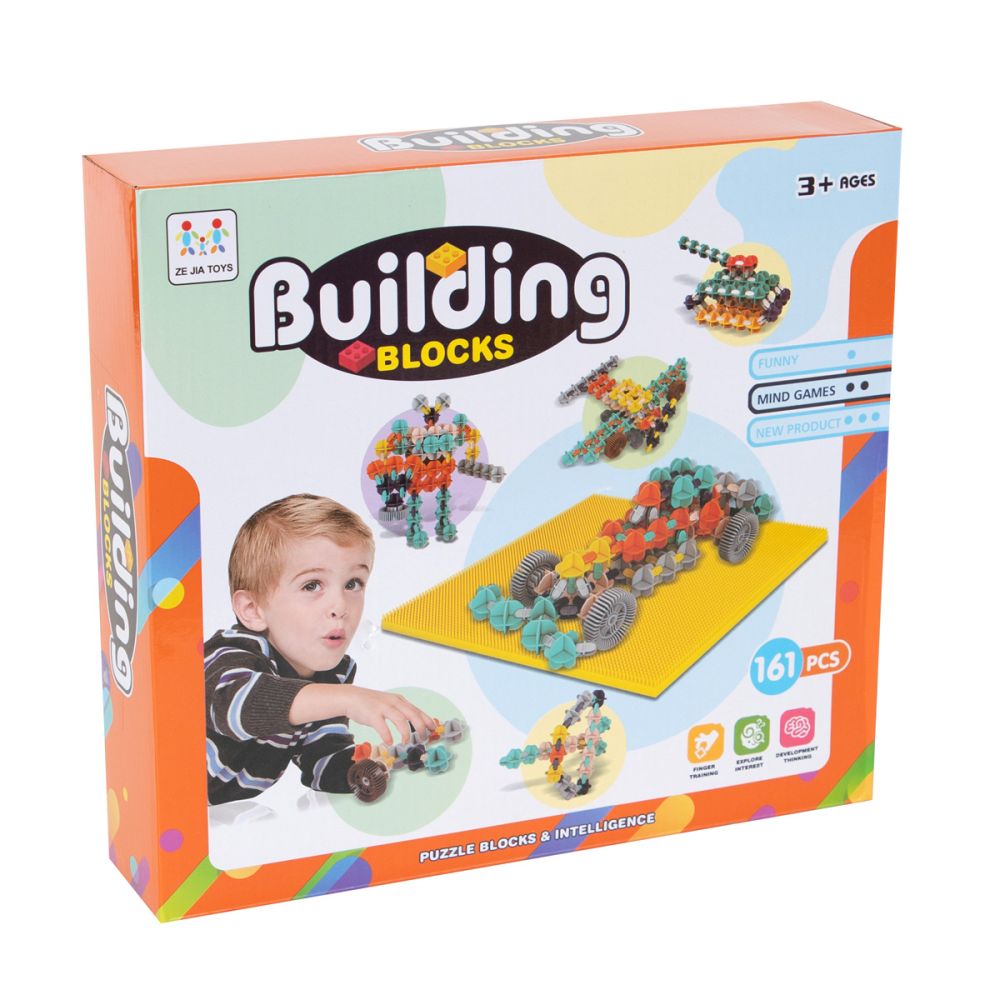 Строителна игра, Building Blocks, 161 части