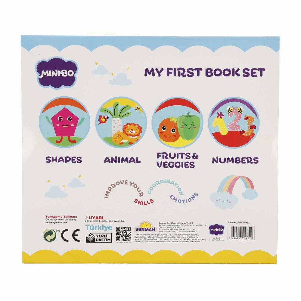 Моят първи комплект книжки, Minibo