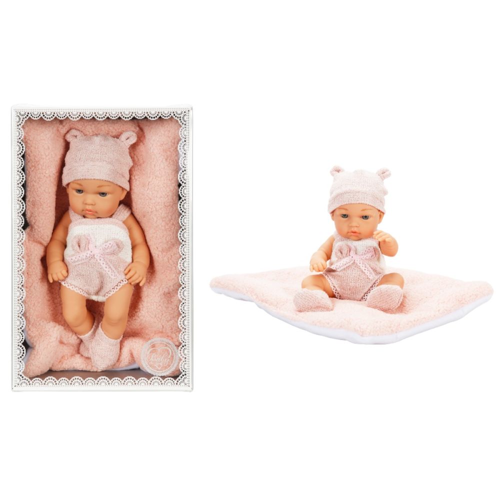 Бебе с одеалце, Baby So Lovely, Розово, 30 см