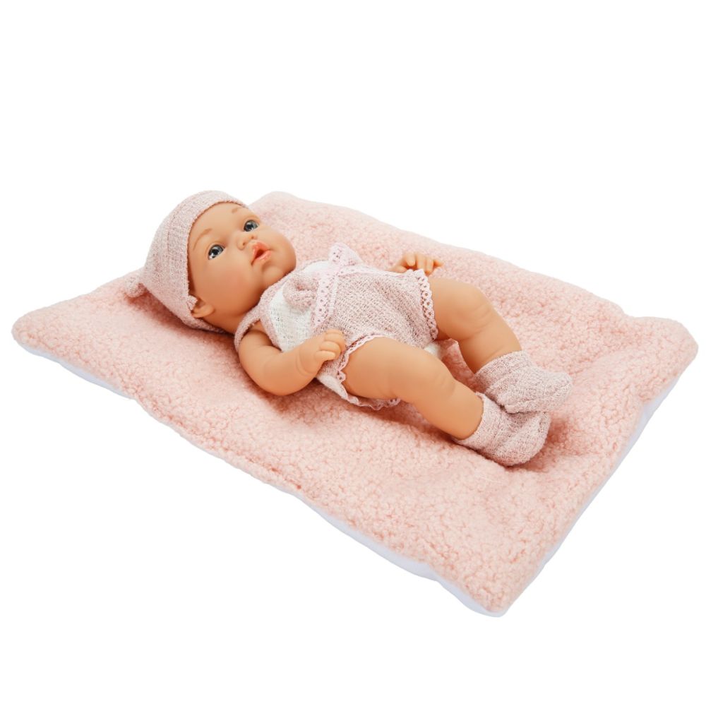 Бебе с одеалце, Baby So Lovely, Розово, 30 см