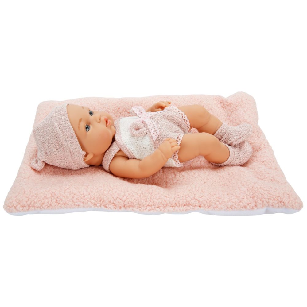 Бебе с одеалце, Baby So Lovely, Розово, 30 см