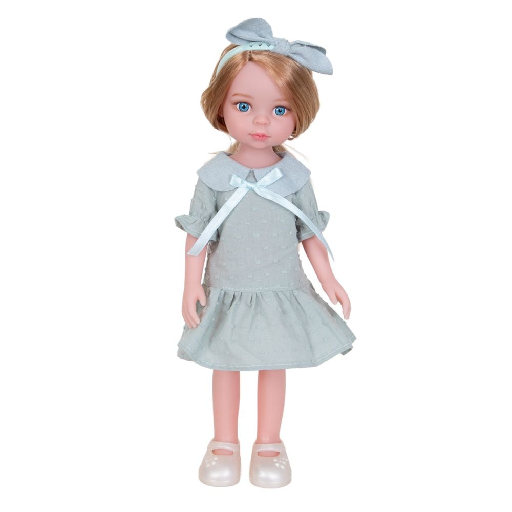 Кукла Little Milly с дрехи за преобличане, тюркоаз, 33 см