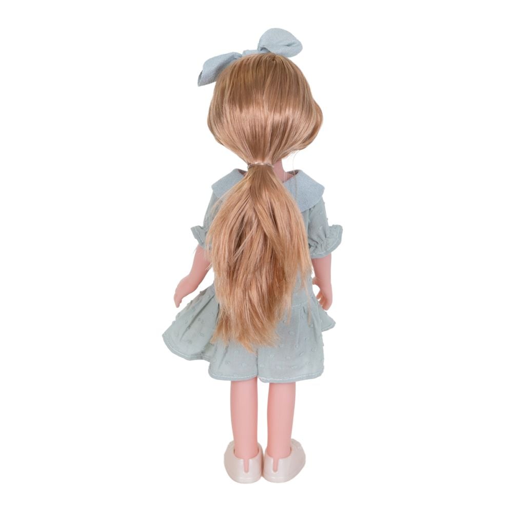 Кукла Little Milly с дрехи за преобличане, тюркоаз, 33 см