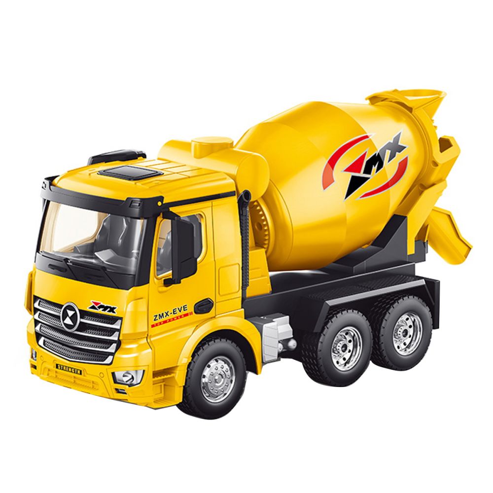 Бетоновоз с дистанционно и светлини, Suncon, Cement Mixer Truck, 1:18