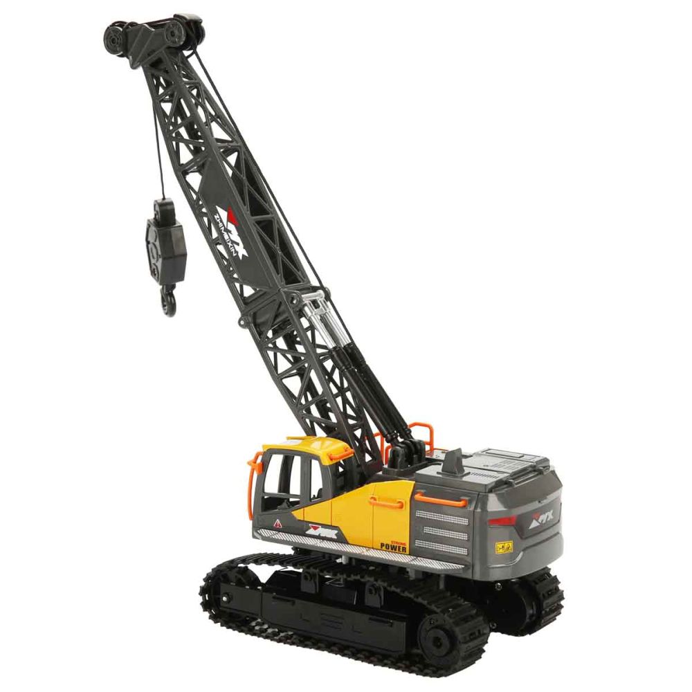 Кран с дистанционно, Suncon, 6CH Crawler Crane, 1:24