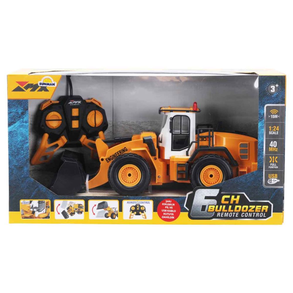 Булдозер с дистанционно, Suncon, 1:18