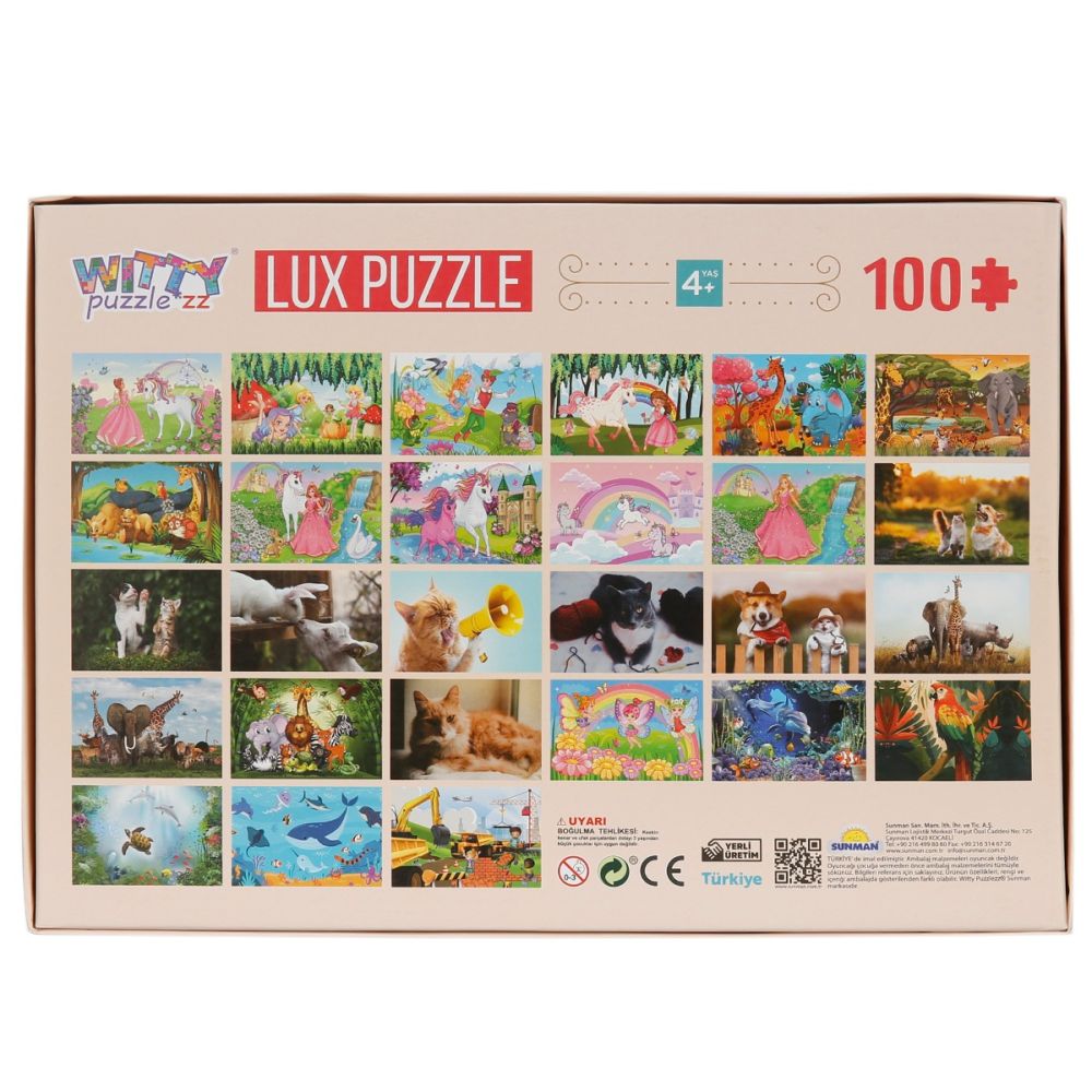 Пъзел Luxury, Witty Puzzlezz, Костенурки и делфини, 100 части