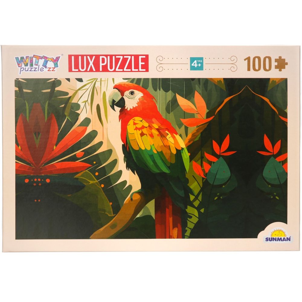 Пъзел Luxury, Witty Puzzlezz, Папагал, 100 части