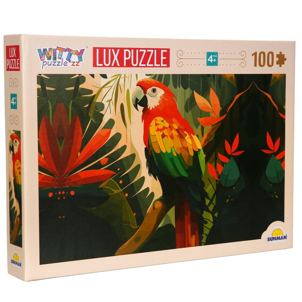 Пъзел Luxury, Witty Puzzlezz, Папагал, 100 части