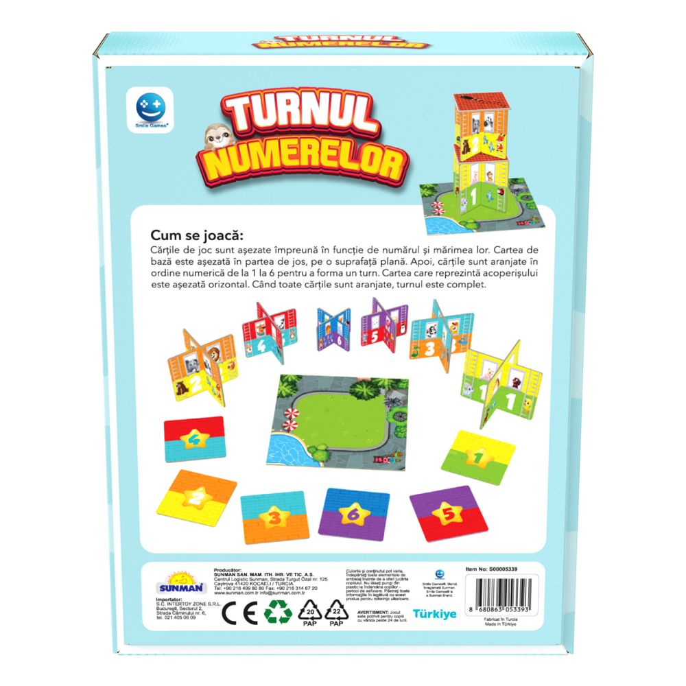 Образователна игра, Smile Games, Кула от числа
