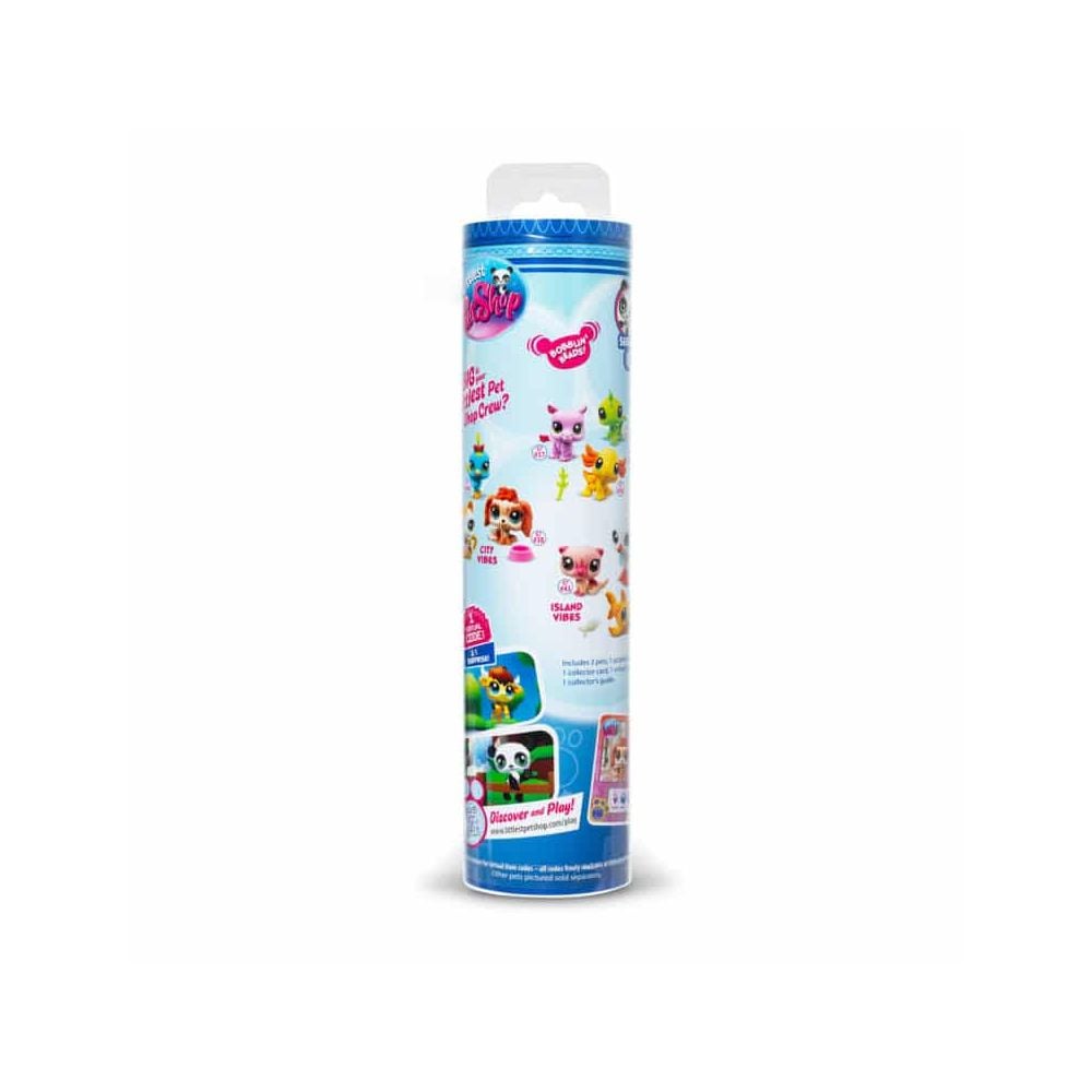 Комплект 3 фигурки животни, Littlest Pet Shop, City Vibes