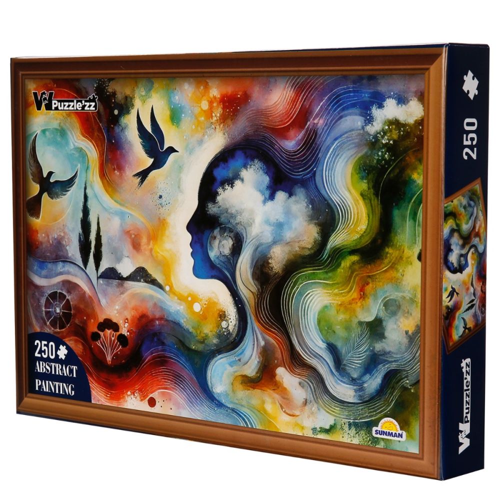 Пъзел Witty Puzzlezz, Абстрактна картина, 250 части