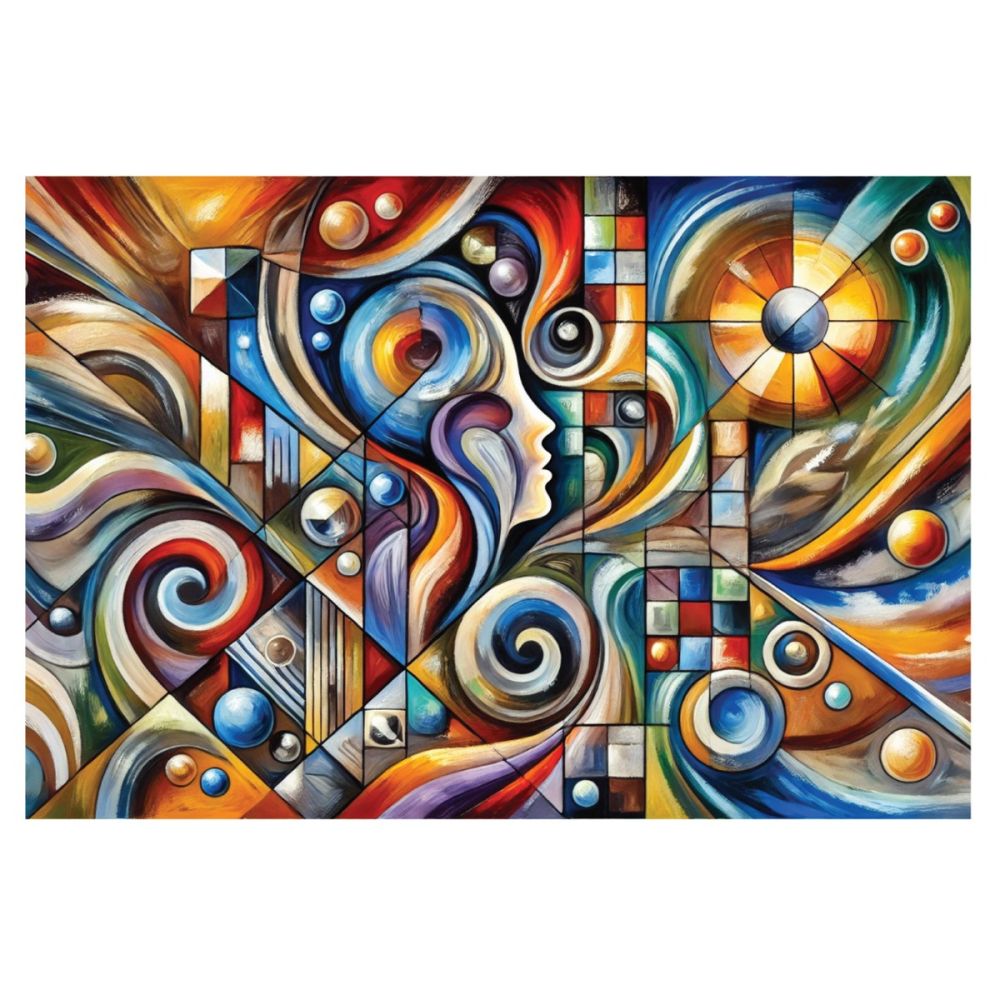 Пъзел Witty Puzzlezz, Meaningful Shapes, Модерно изкуство, 250 части