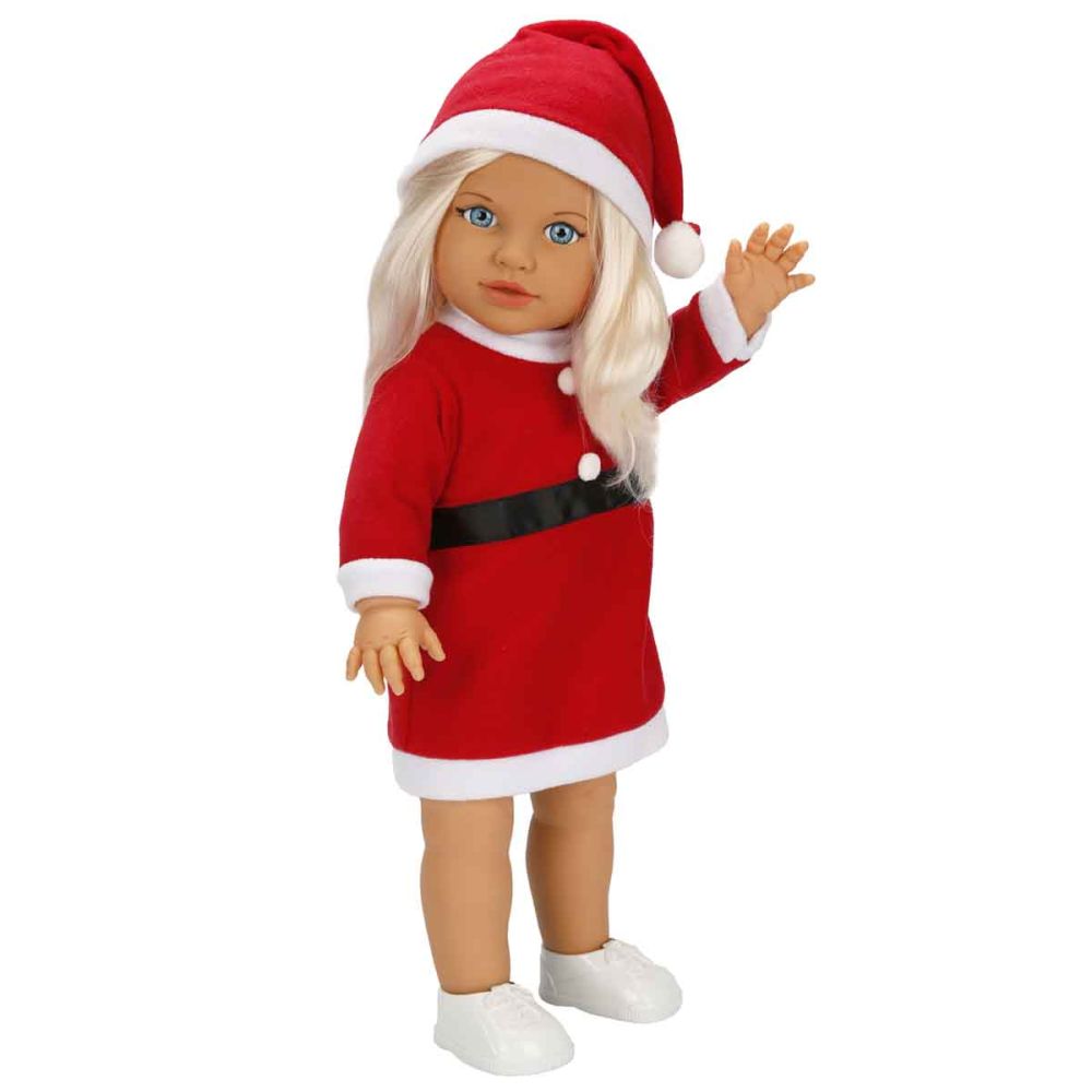 Кукла Тина в празничен тоалет и ежедневна рокля, Dollz n More, 45 см