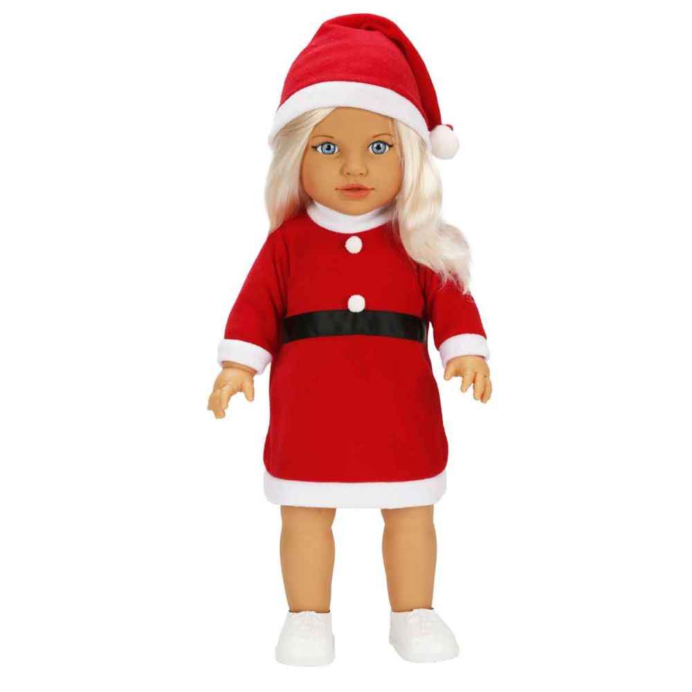 Кукла Тина в празничен тоалет и ежедневна рокля, Dollz n More, 45 см