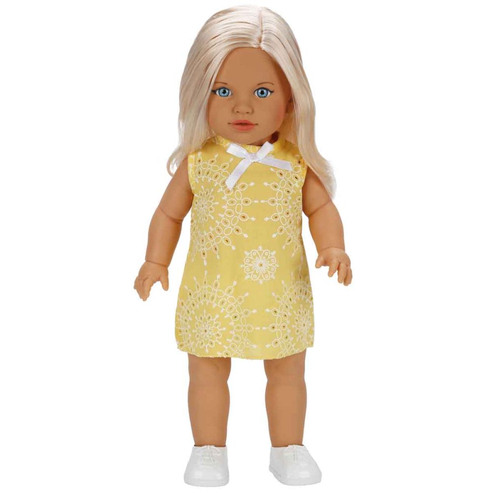Кукла Тина в празничен тоалет и ежедневна рокля, Dollz n More, 45 см