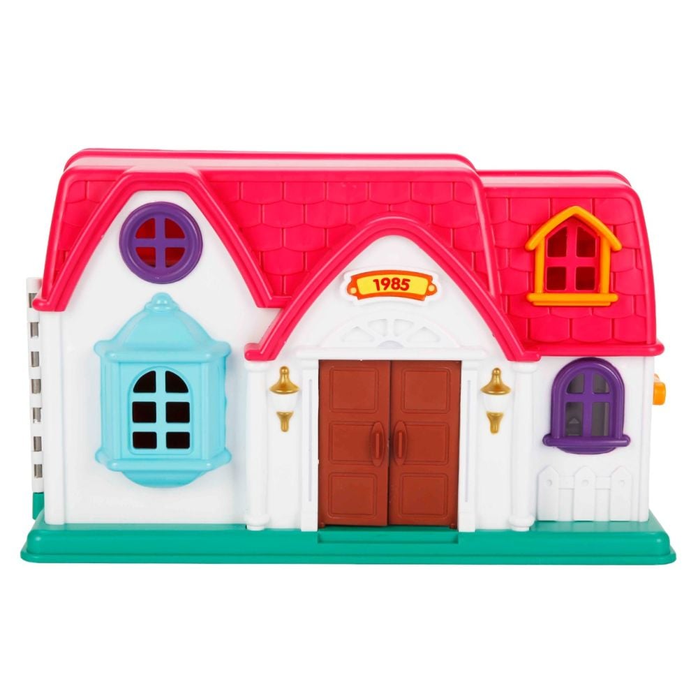 Комплект за игра къщичка и 2 фигурки, Hommy, Home Sweet Home, 14 части