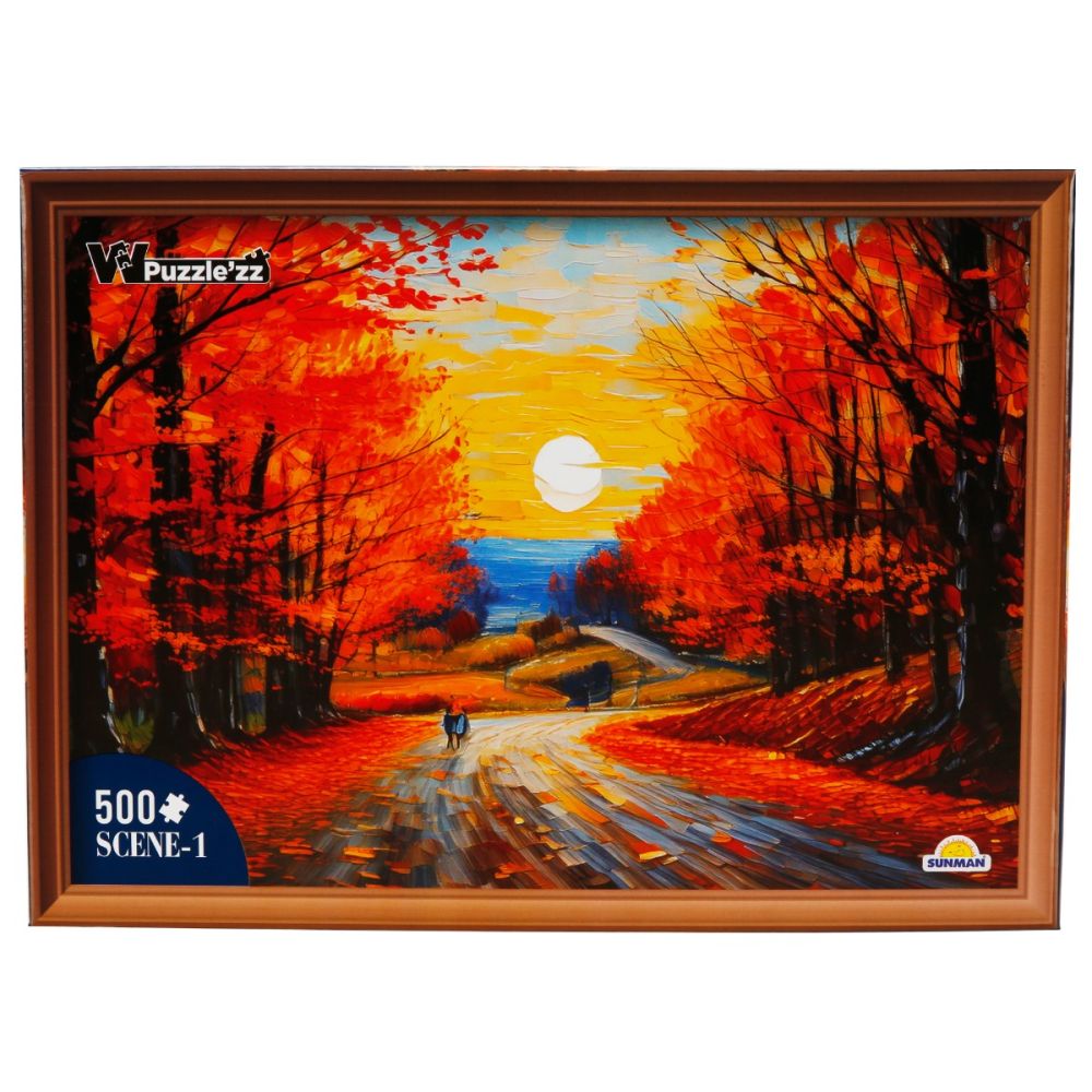 Пъзел Witty Puzzlezz, Есен, 500 части